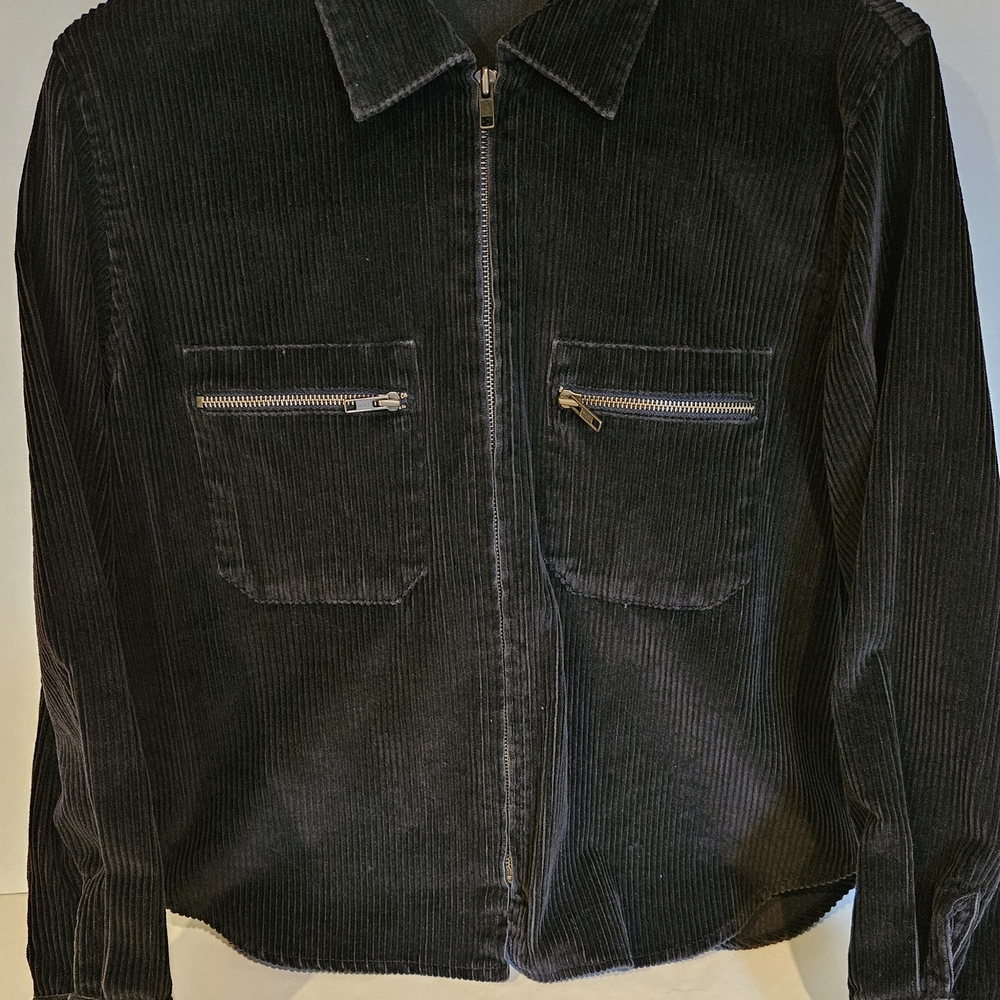 Black Corduroy Women's Jacket